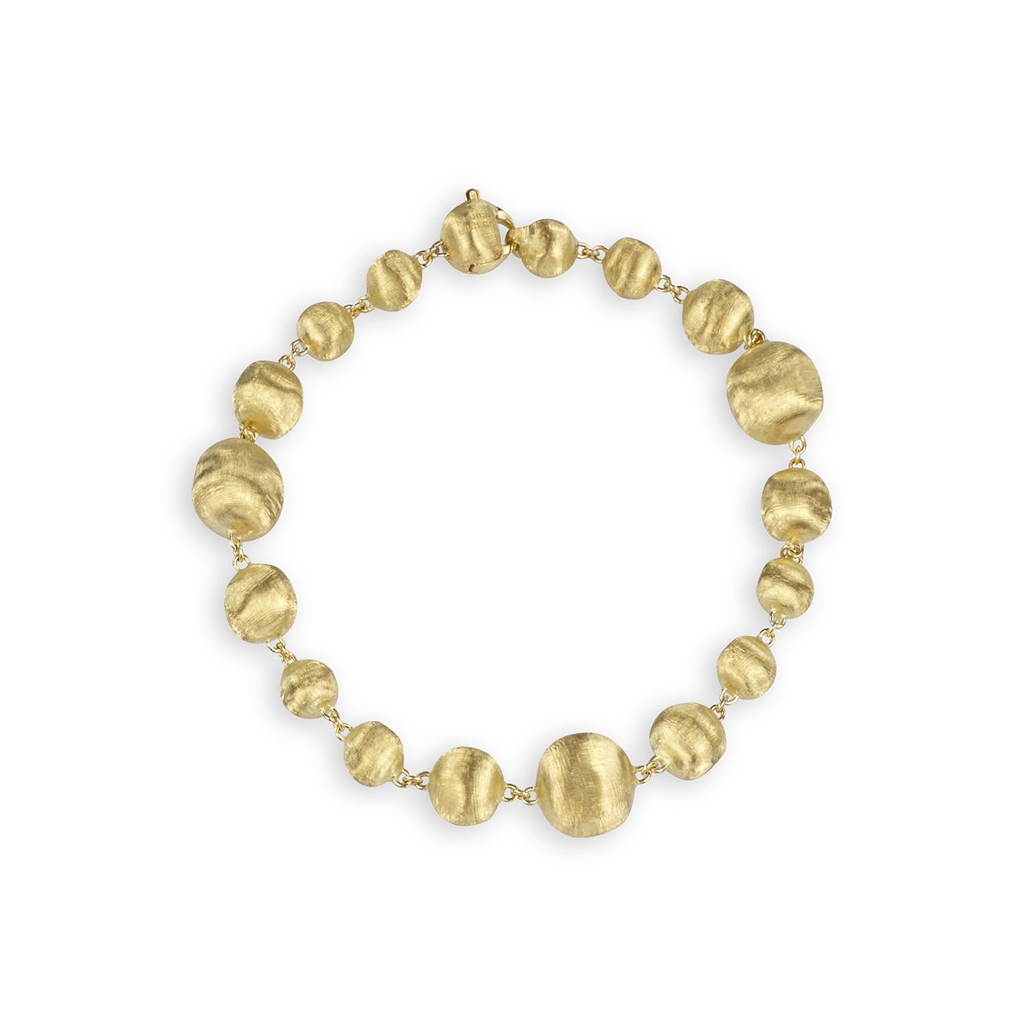 Marco Bicego Yellow Gold Africa Satin Bead Bracelet