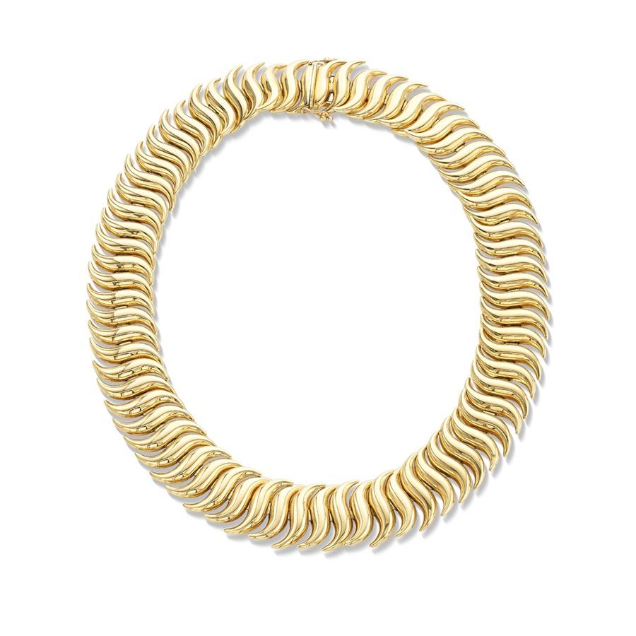 Estate Collection Gold Link Necklace