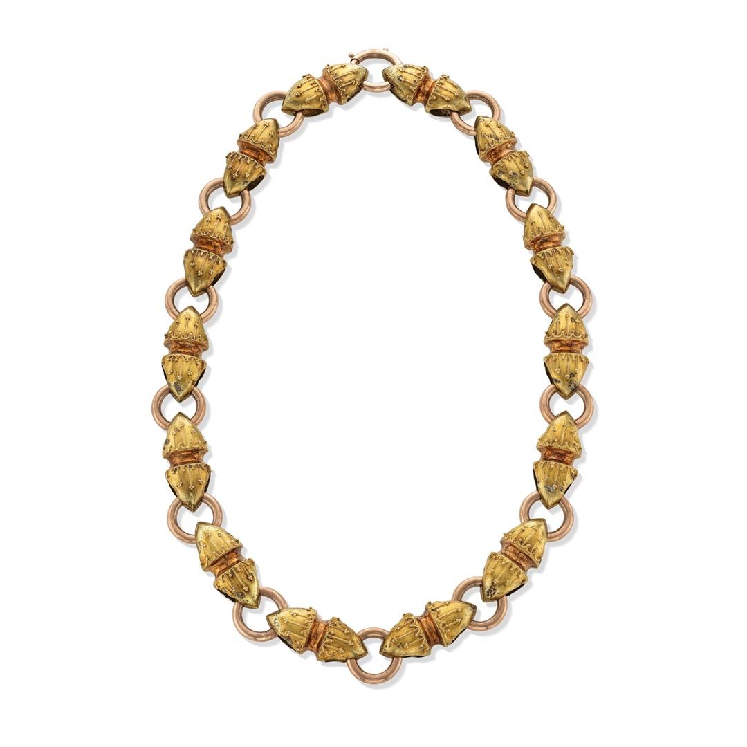 Estate Collection Etruscan Collar Necklace