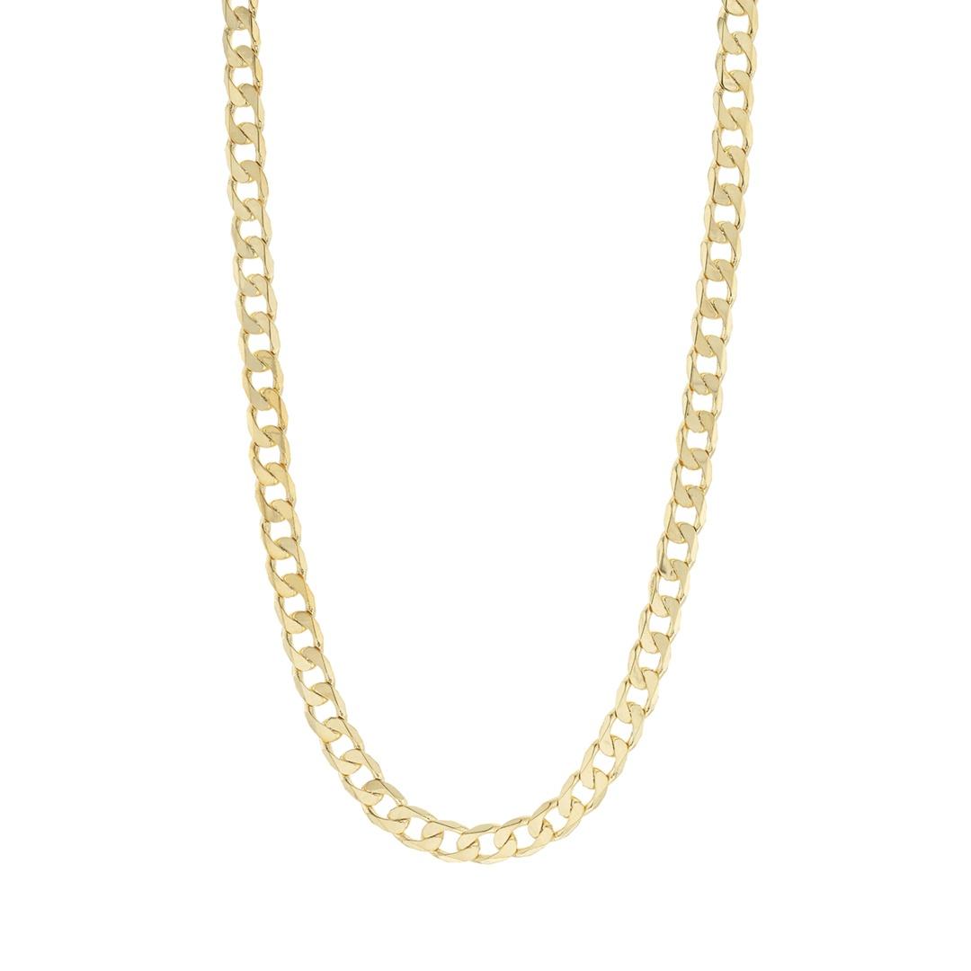 14k Yellow Gold Curb Link Necklace