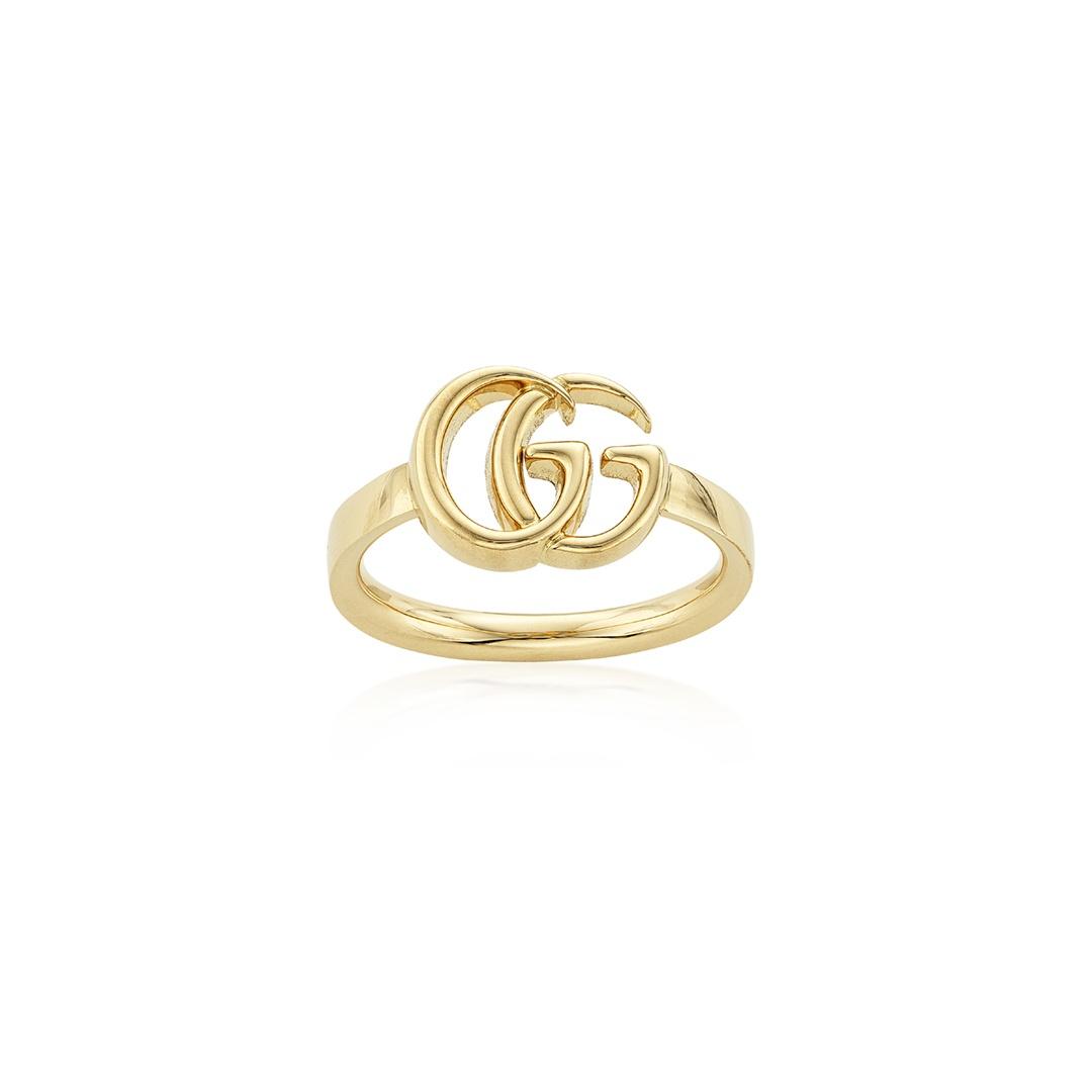 Gucci GG Running Yellow Gold Ring