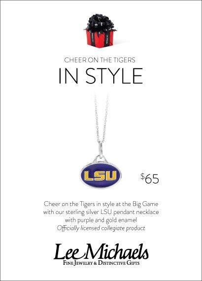 Advertised LSU Necklace