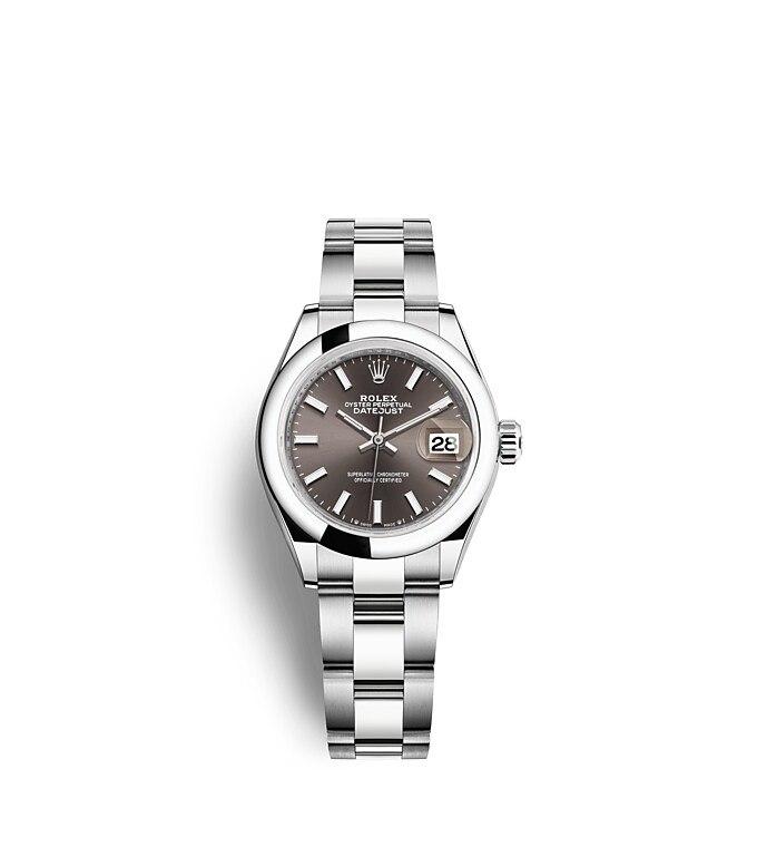 Rolex Lady-Datejust, m279160-0010. Available at Lee Michaels Fine Jewelry
