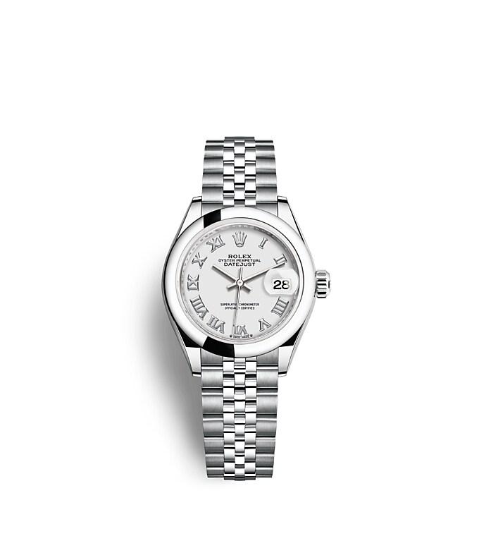 Rolex Lady-Datejust, m279160-0015. Available at Lee Michaels Fine Jewelry