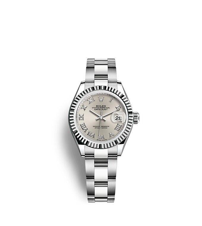 Rolex Lady-Datejust, m279174-0008. Available at Lee Michaels Fine Jewelry