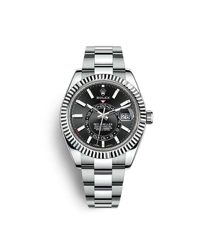 Rolex Sky-Dweller, m326934-0005. Available at Lee Michaels Fine Jewelry