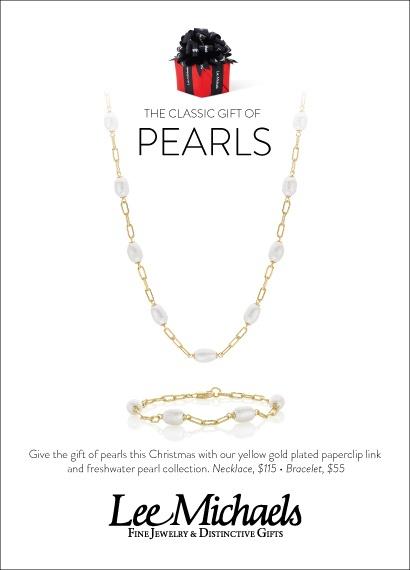 Advertised Pearl Link Necklace and Bracelet