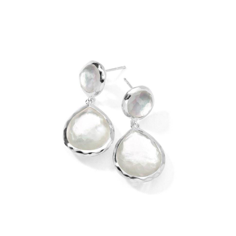 Ippolita Rock Candy 2-Stone Earrings in Sterling Silver
