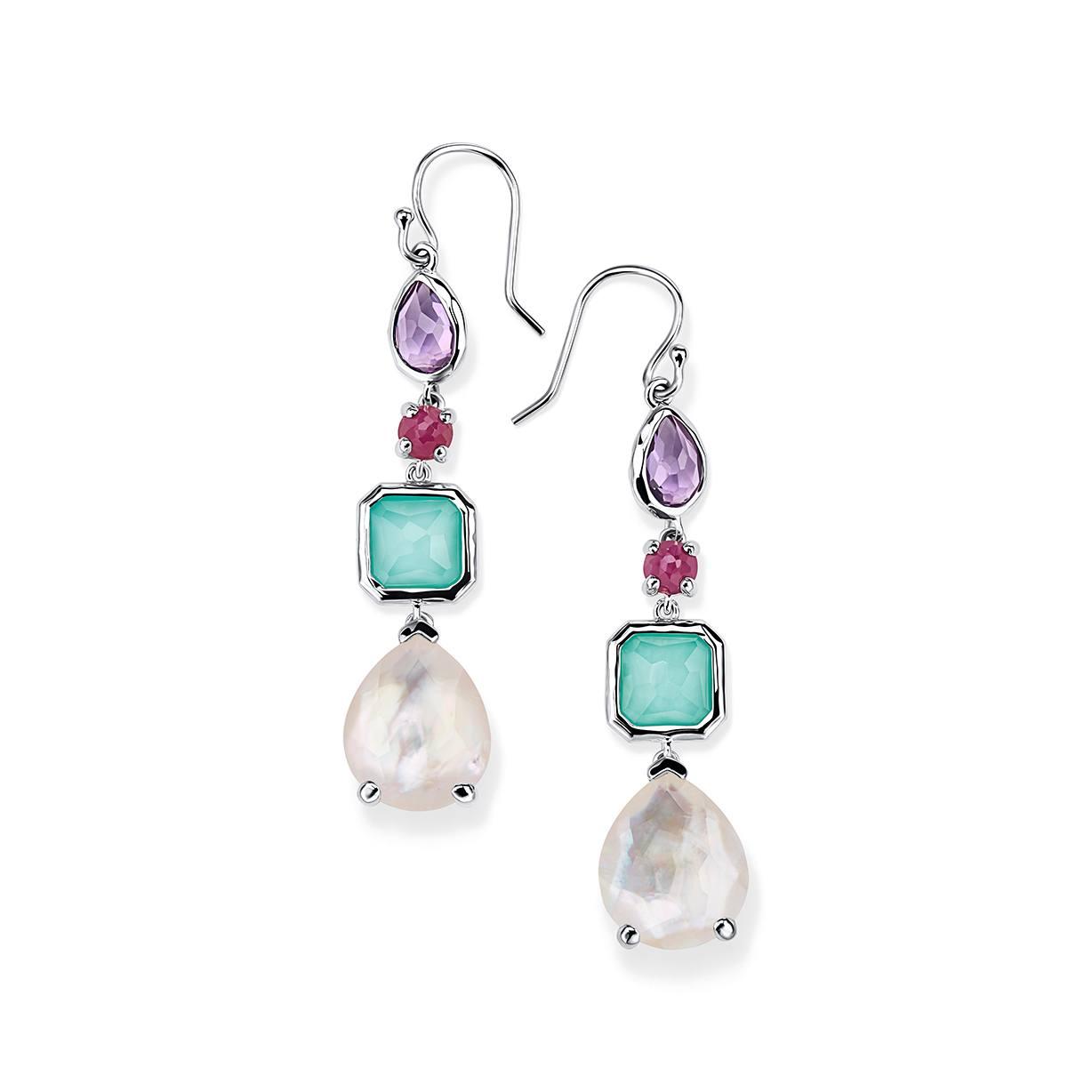 Ippolita Sterling Silver Rock Candy Multi-Colored Gemstone Earrings