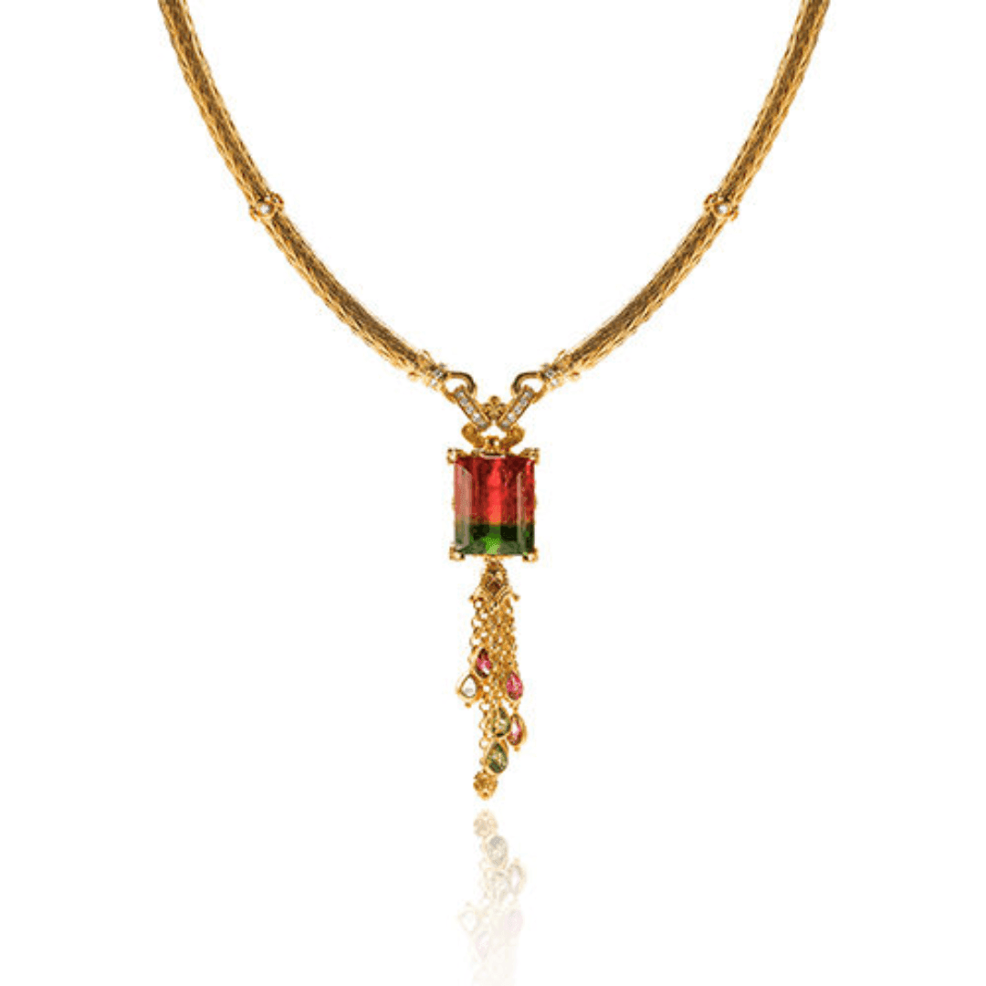 Konstantino Watermelon Cascade Necklace