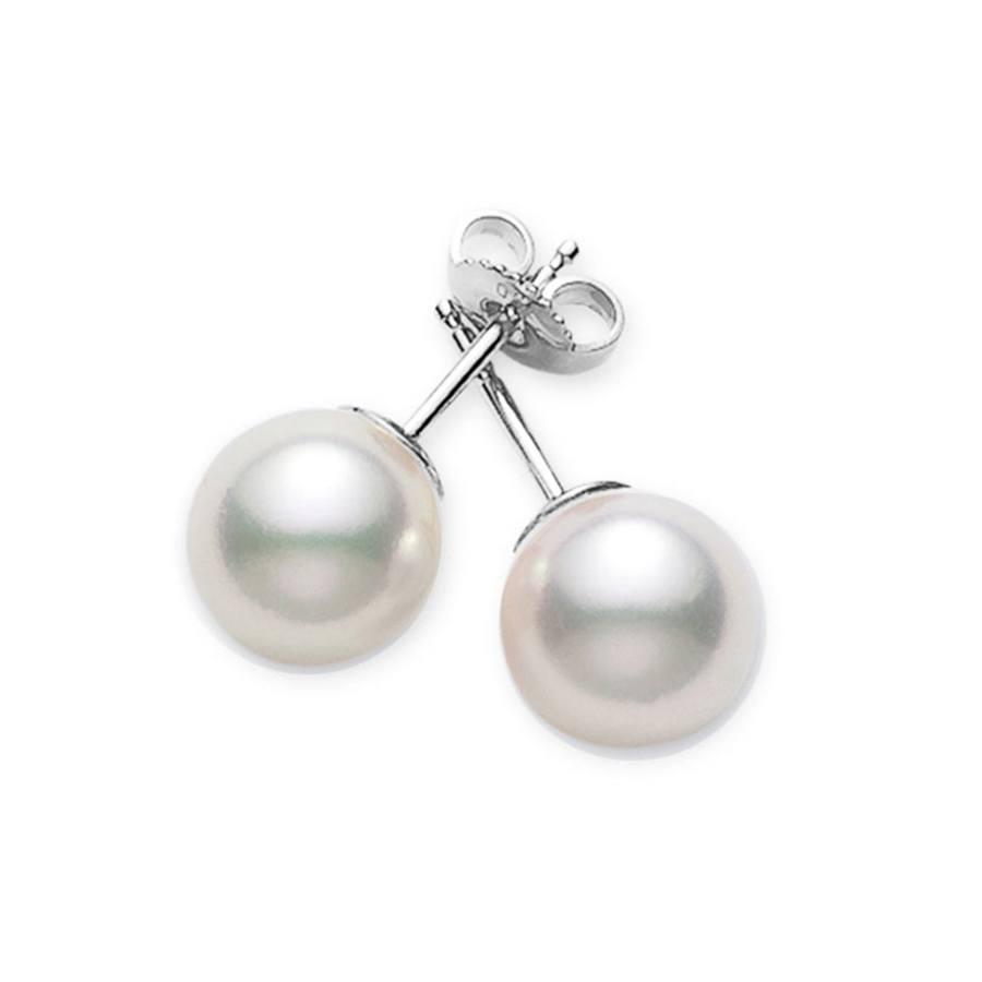 Mikimoto 6.5-6mm "Aa" Pearl Stud Earrings