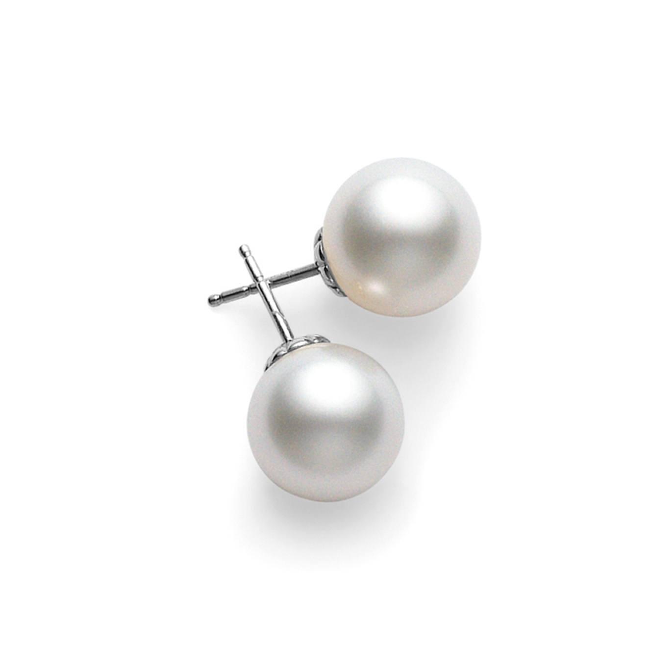 Mikimoto 8-7.5mm "A+" Pearl Stud Earrings