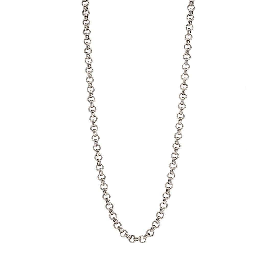 Konstantino Men's 5.5mm Rolo Chain Necklace, 22"