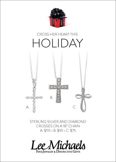 Advertised Diamond and Silver Crosses