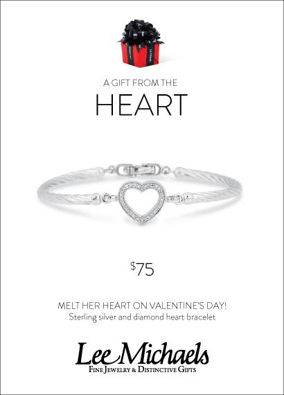 Advertised Heart Bracelet under $100