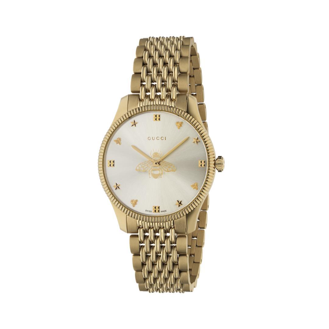 Gucci G-Timeless Yellow Gold Watch, 36mm