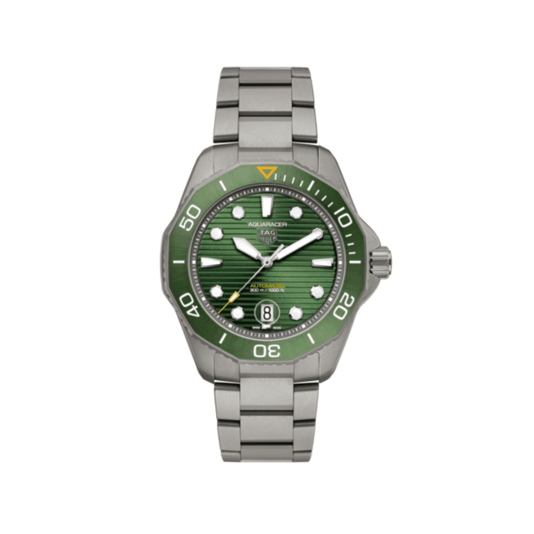 TAG Heuer Aquaracer Professional 300 with Green  Dial and Case