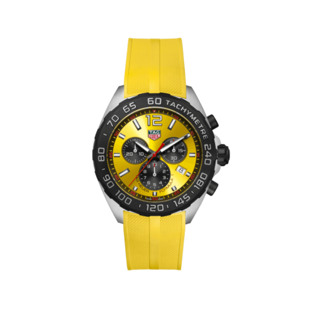 TAG Heuer Formula 1 Quartz Watch in Yellow