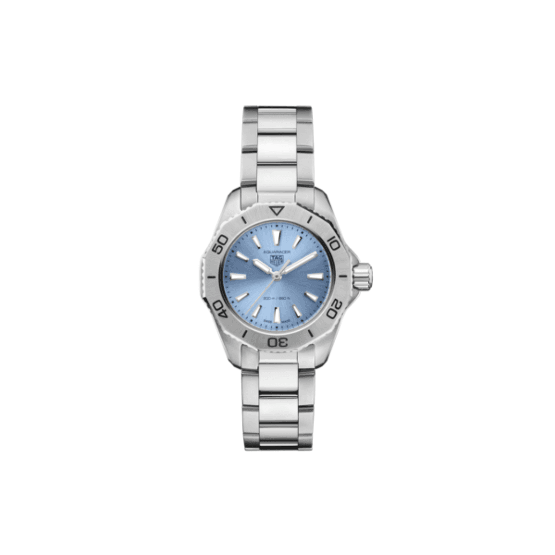 TAG Heuer Ladies Aquaracer Professional 200 Quartz Watch with Blue Dial