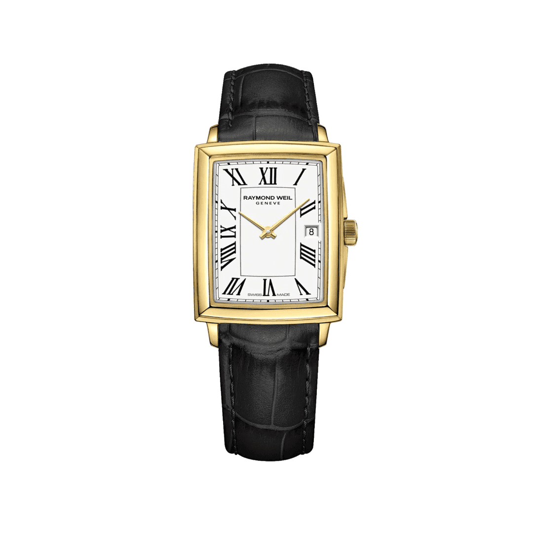 Raymond Weil Toccata Ladies Gold Quartz Leather Watch