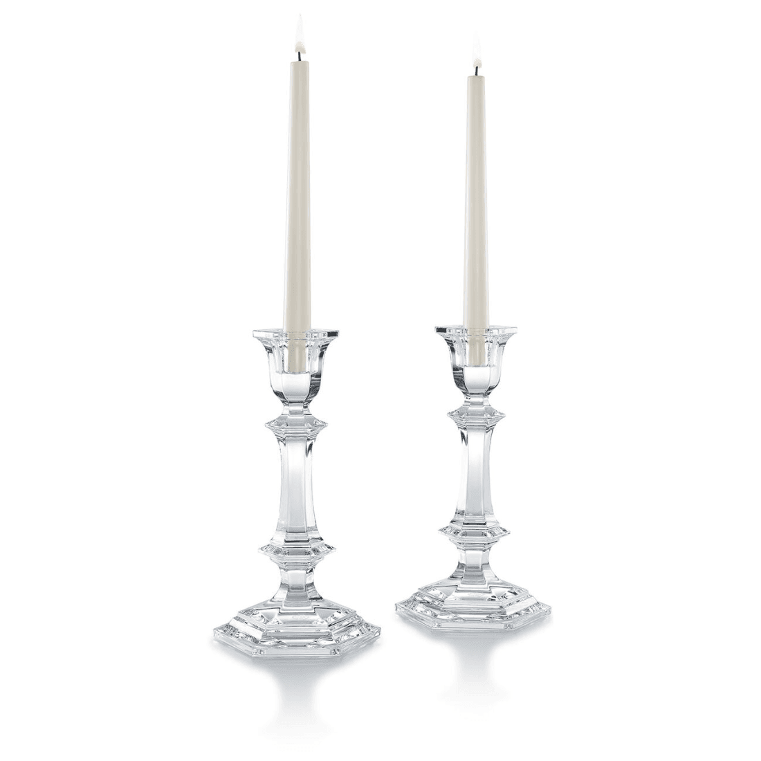 Baccarat Harcourt Candlesticks, set of two