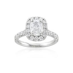 .56 CTW Cushion Cut Diamond Engagement Ring 1