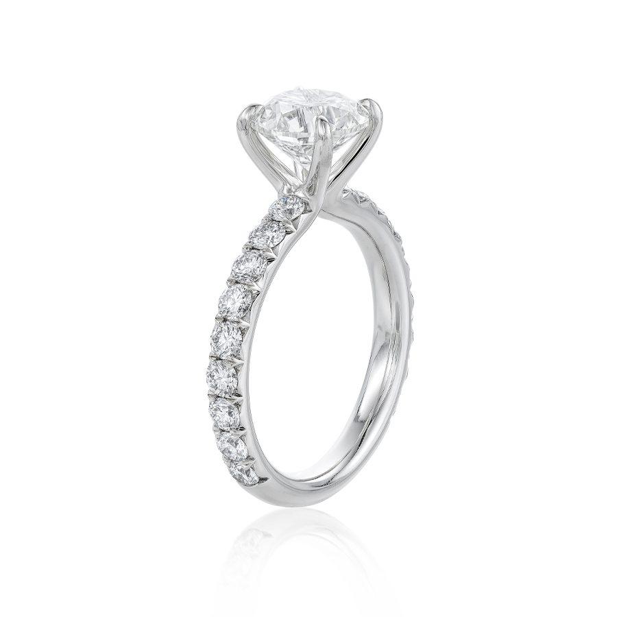 2.02 CT Round Diamond Engagement Ring 1