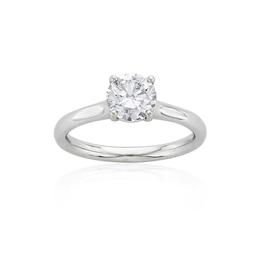 1.00ct Round E-VS1 Solitaire Diamond Engagement Ring 0