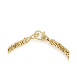 Lagos Caviar Gold Thin Gold Beaded Bracelet 1