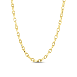 Roberto Coin Polished Almond Link Necklace
