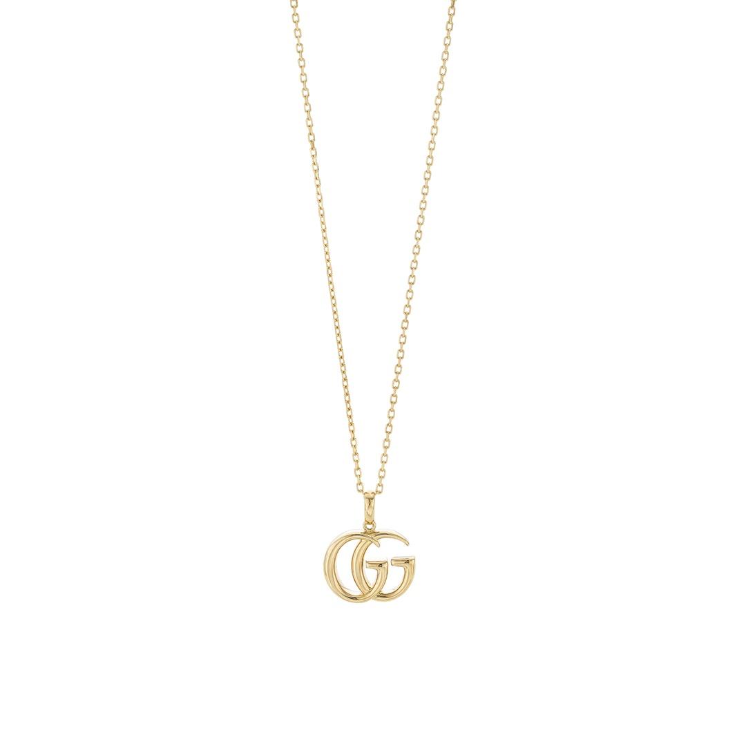 Gucci GG Running Yellow Gold Necklace 0
