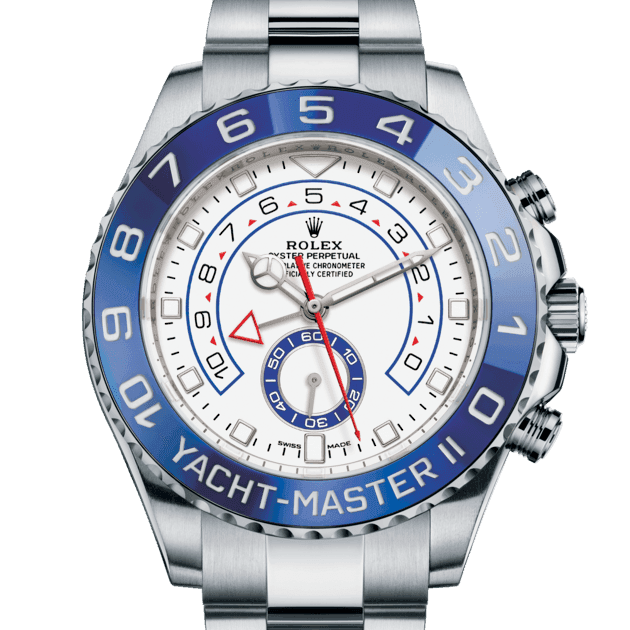 Rolex Yacht-Master II, m116680-0002. Available in Lee Michaels Fine Jewelry