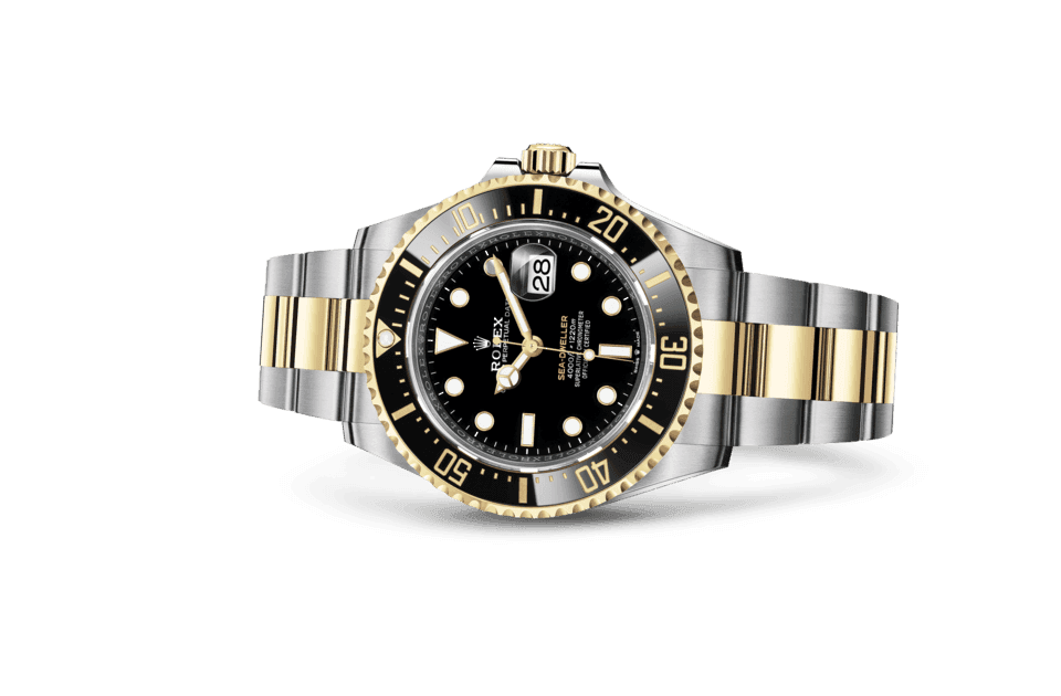 Rolex Sea-Dweller, m126603-0001. Available at Lee Michaels Fine Jewelry