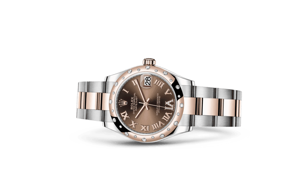 Rolex Datejust 31, m278341rbr-0003. Available at Lee Michaels Fine Jewelry