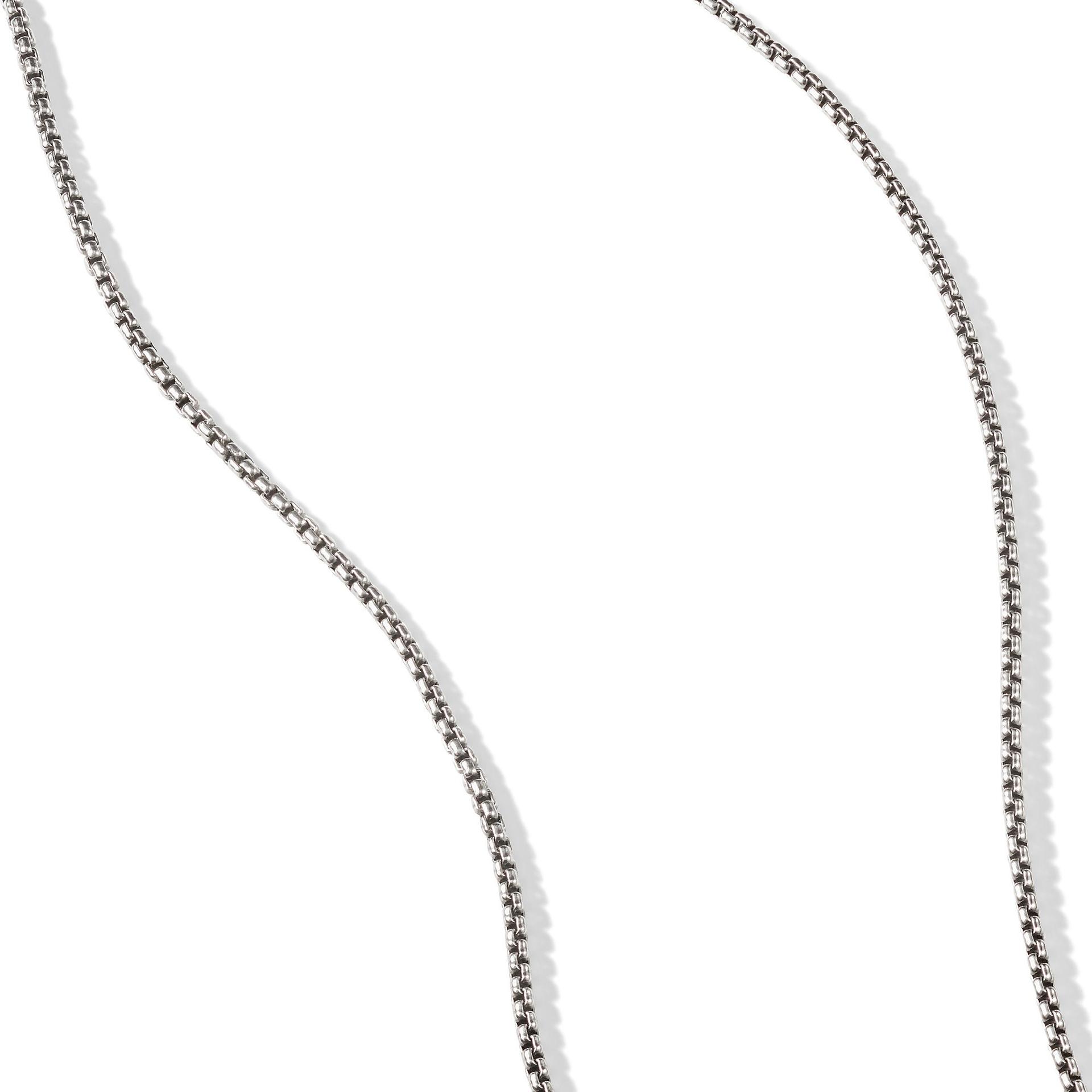 David Yurman | Chain Necklace with Gold | Side View