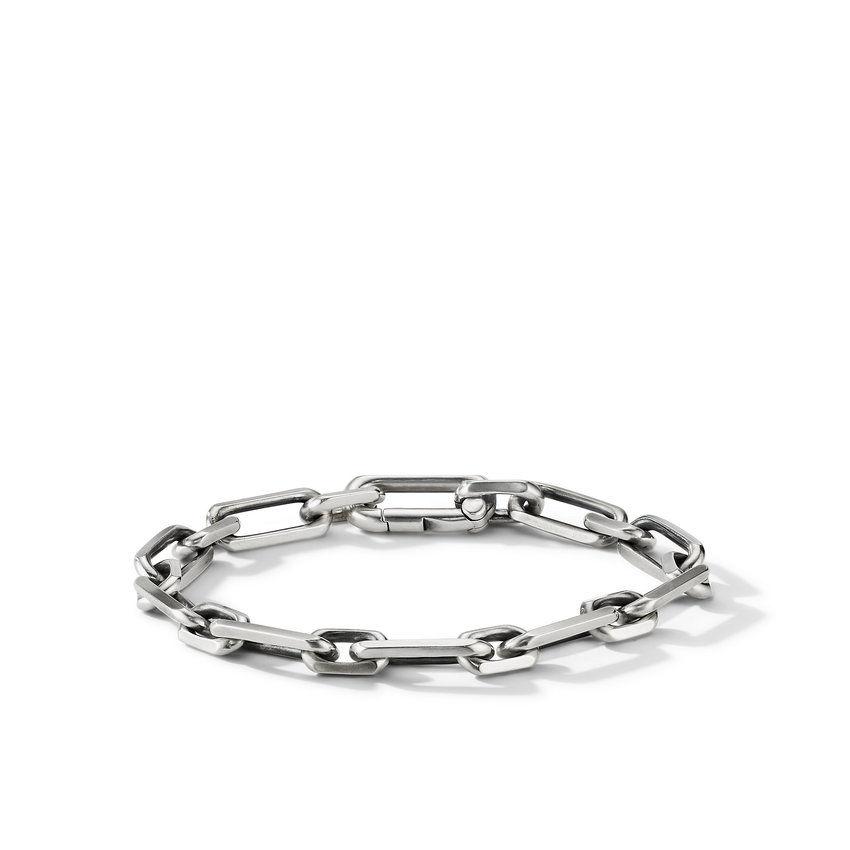 David Yurman Elongated Open Link Chain Bracelet | Front View