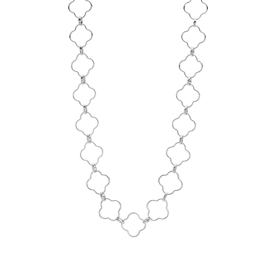 Clover Oval Link Necklace 0