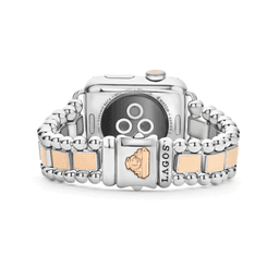 Lagos Smart Caviar Sterling Silver Watch Bracelet, Size 7, 38mm- 42mm 0