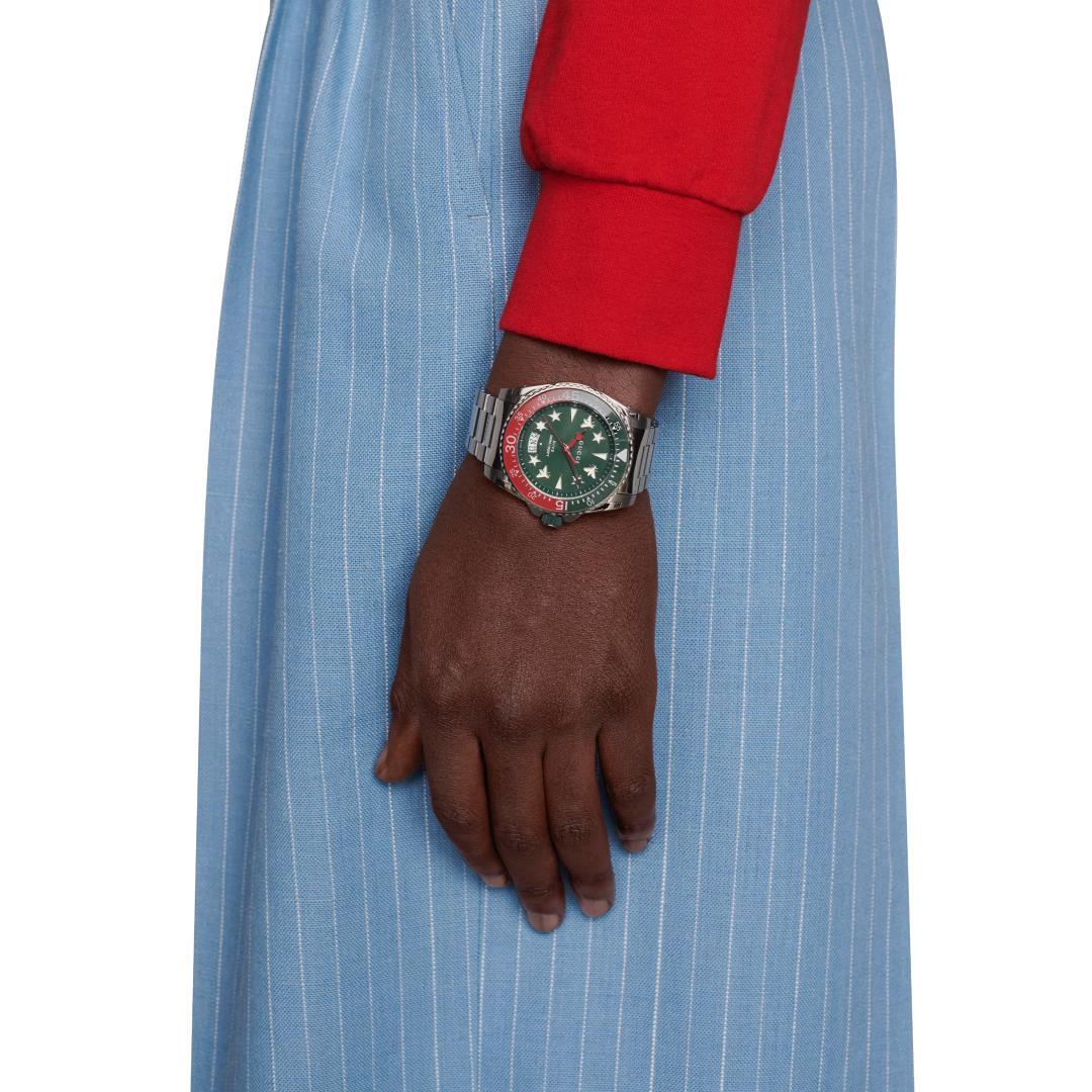 Gucci Green Dial Dive Watch, 45mm 4