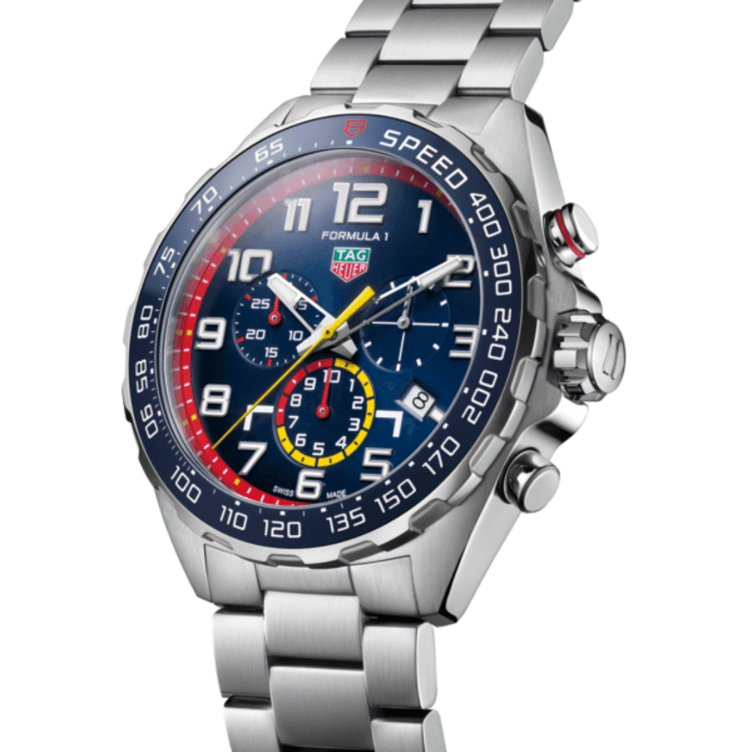TAG Heuer Formula 1 X Red Bull Racing Quartz Watch with Steel Bracelet Strap 1