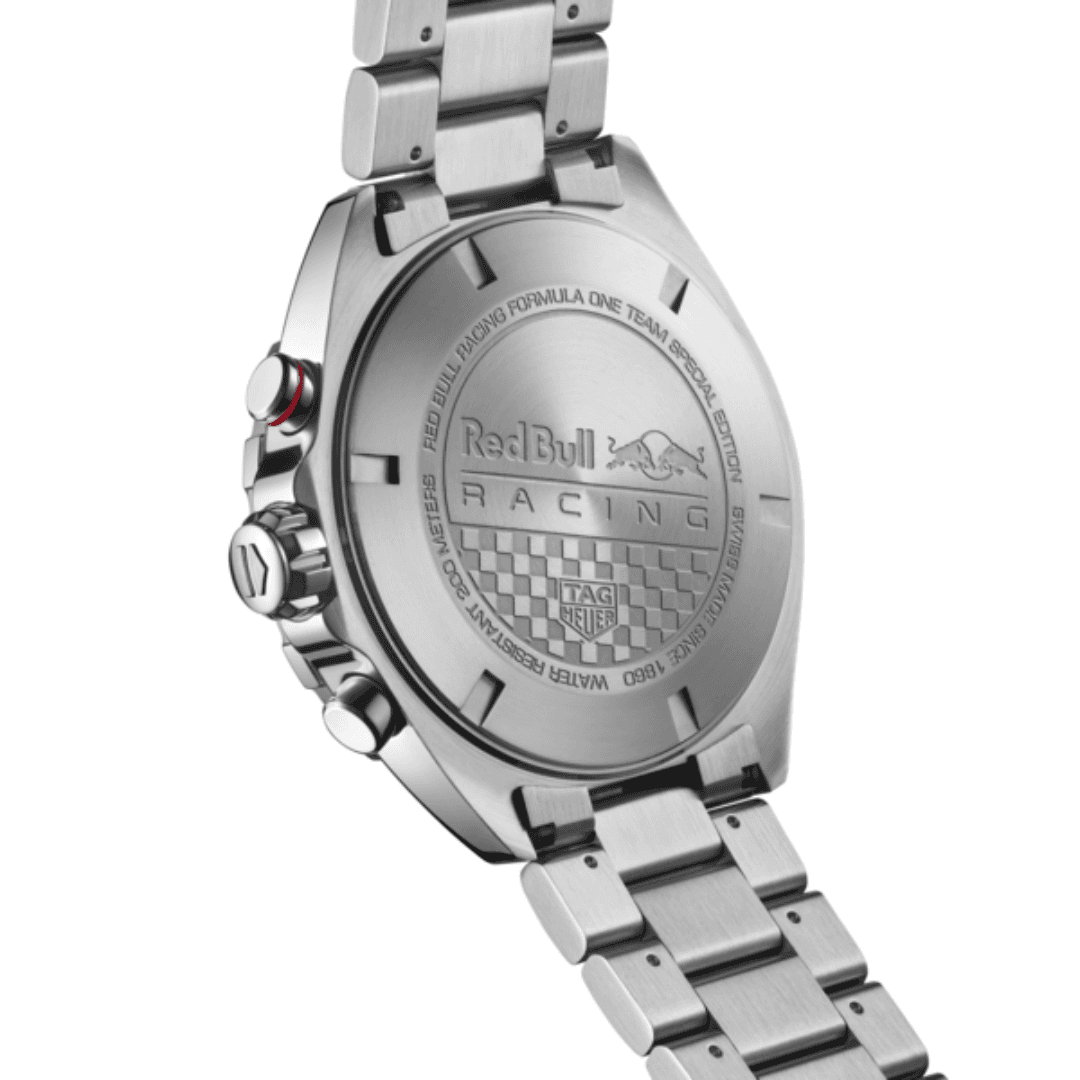 TAG Heuer Formula 1 X Red Bull Racing Quartz Watch with Steel Bracelet Strap 3