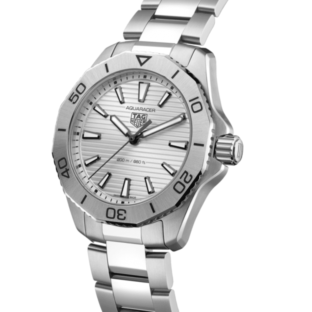 TAG Heuer Aquaracer Professional 200 Quartz Watch with Silver Dial 1