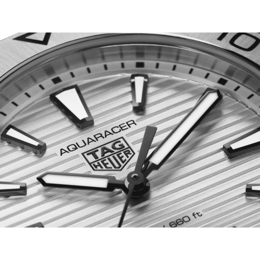 TAG Heuer Aquaracer Professional 200 Quartz Watch with Silver Dial 4