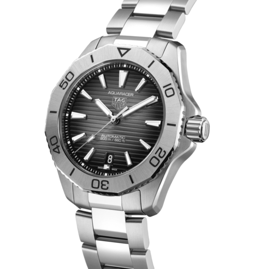 TAG Heuer Aquaracer Professional 200 Calibre 5 Automatic Watch with Black Dial 1