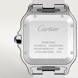Santos de Cartier Watch with Gray Dial, 40mm 5