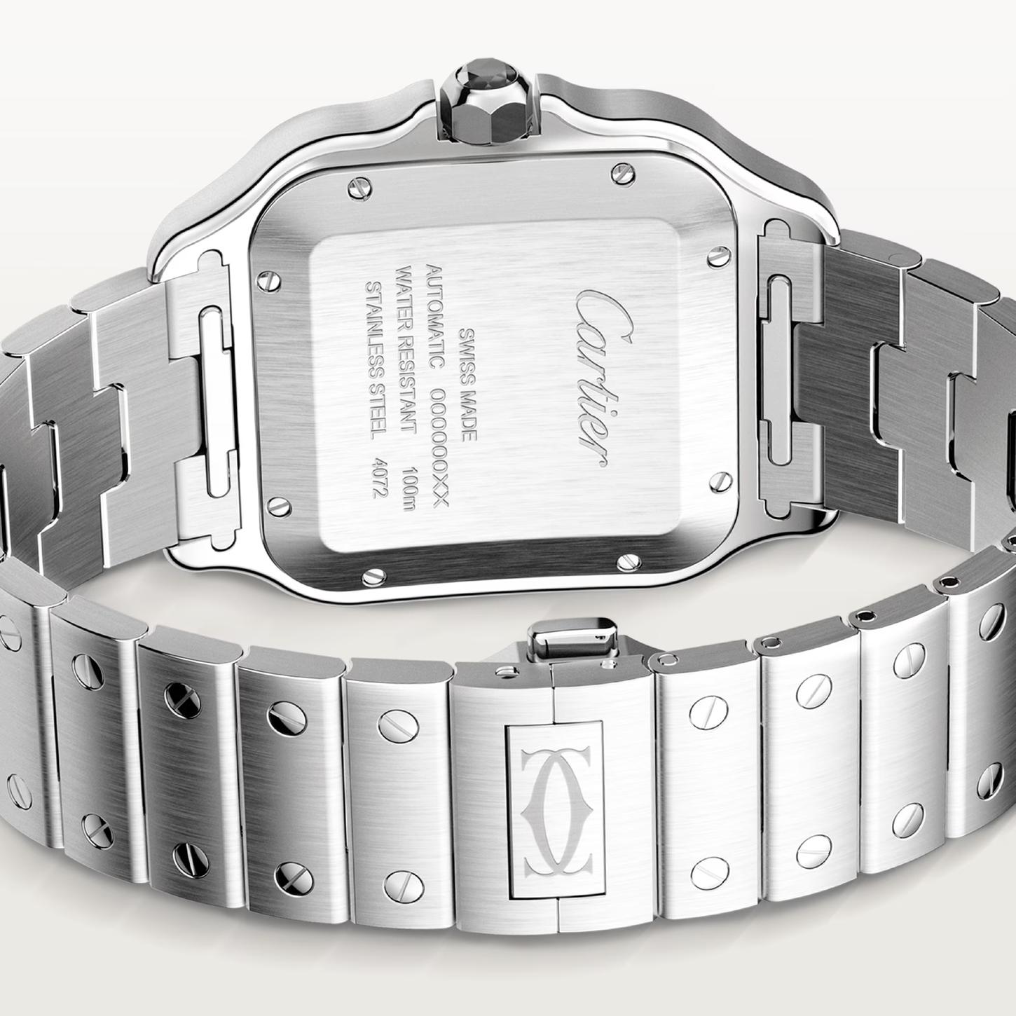 Santos de Cartier Watch with Gray Dial, 40mm 4