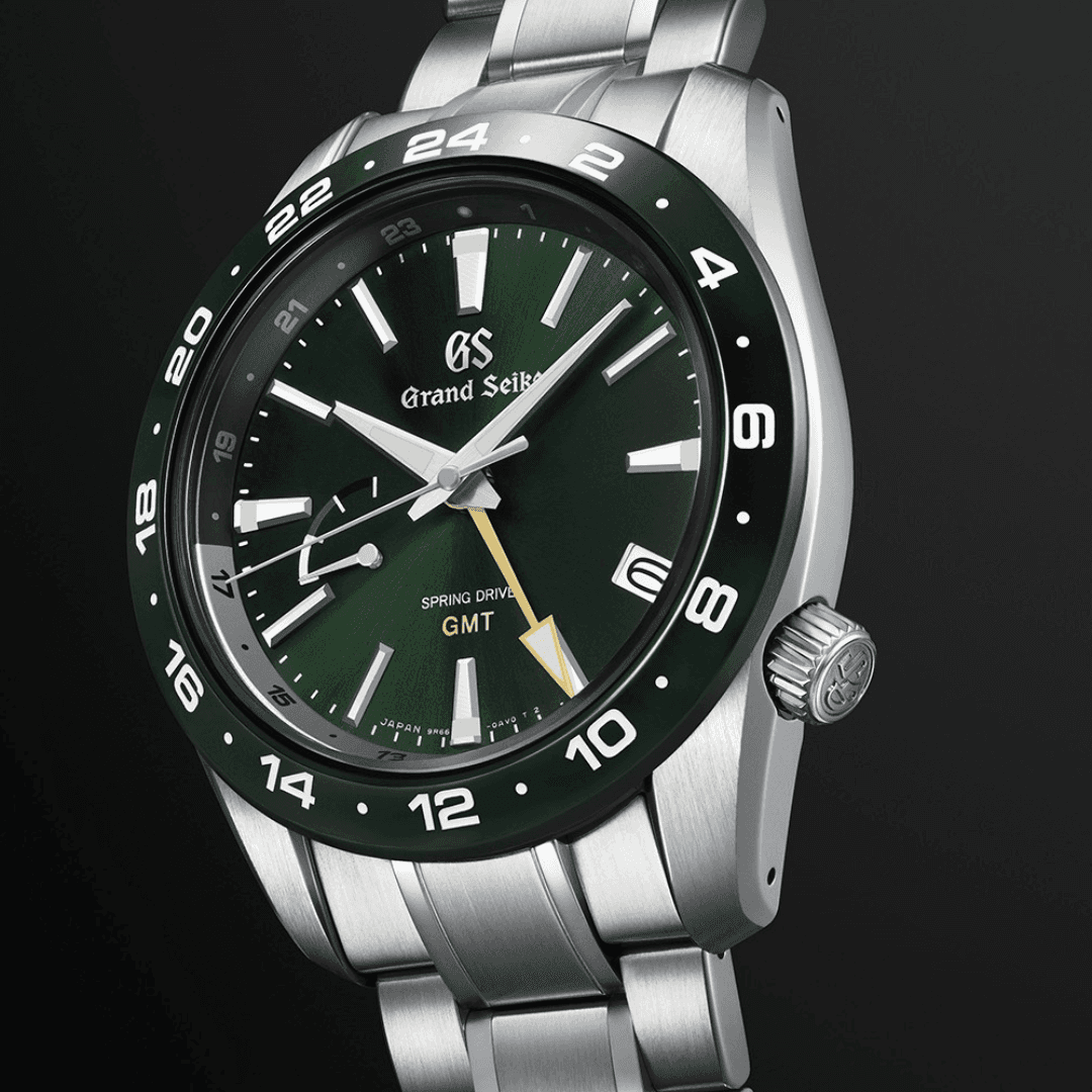 Grand Seiko Sport Collection GMT Watch with Green Dial, 40.5mm 1