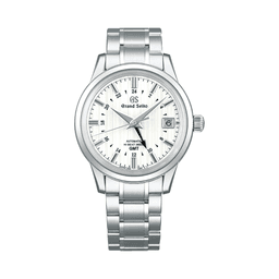 Grand Seiko Elegance Collection GMT Watch with White Dial, 40mm 0