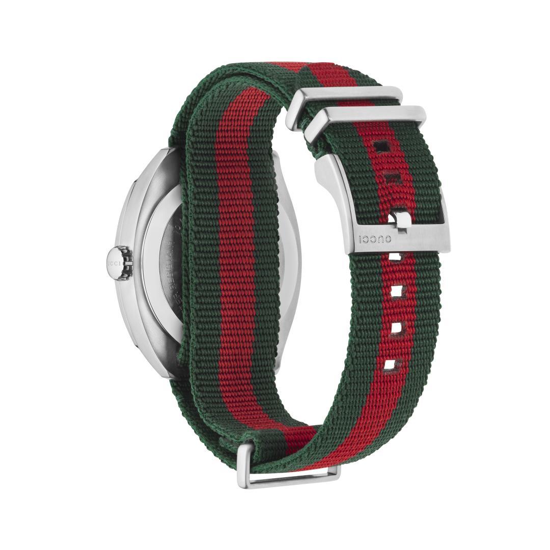 Gucci GG2570 Signature Stripe Strap Watch, 41mm 1