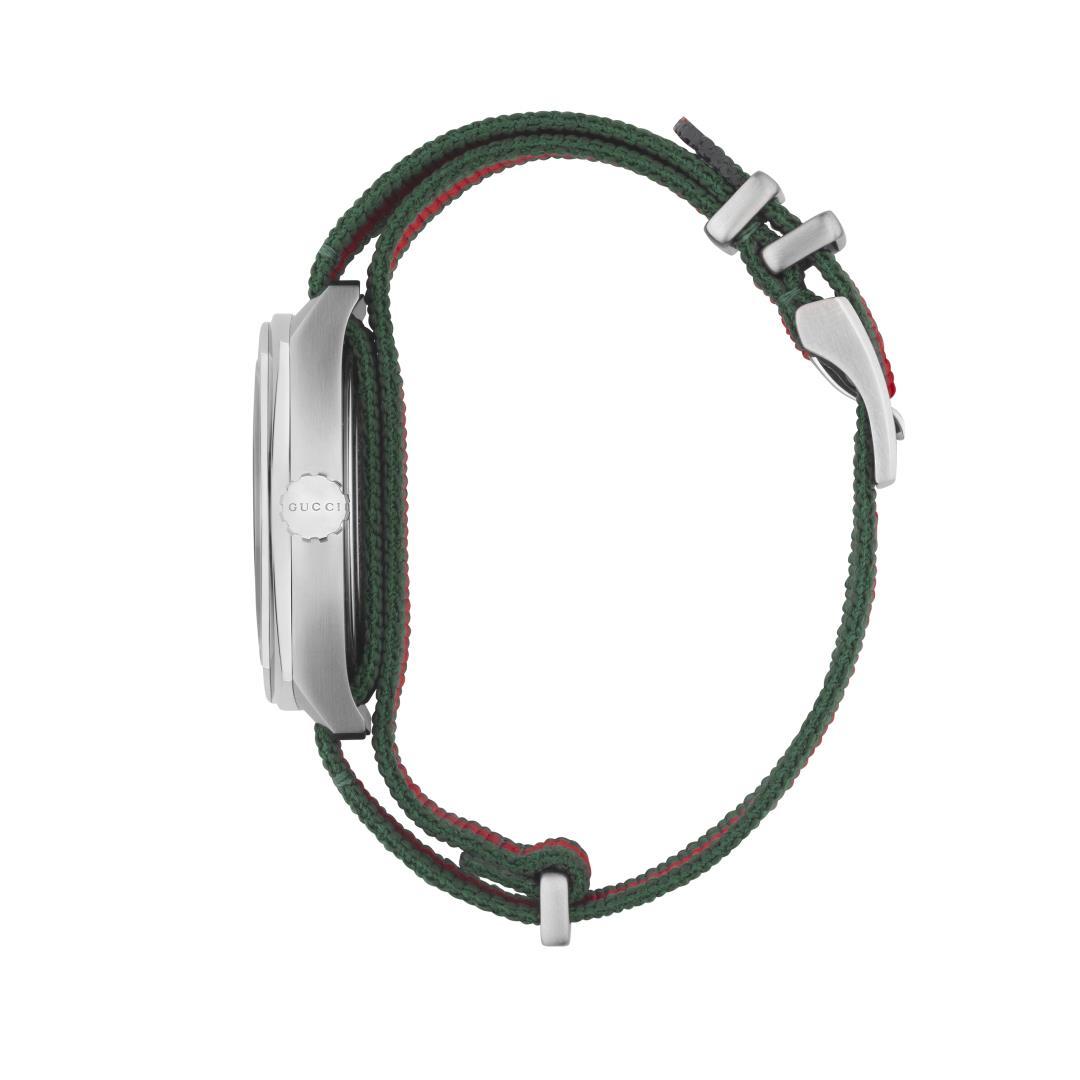 Gucci GG2570 Signature Stripe Strap Watch, 41mm 2